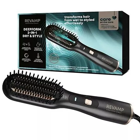 BOXED REVAMP DEEPFORM 2IN1DRY & STYLE HAIR STYLER - BR-2500X-GB
