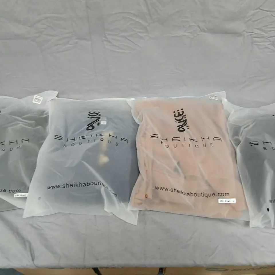 APPROXIMATELY 30 BAGGED SHEIKA BOUTIQUE CLOTHING ITEMS IN VARIOUS STYLES AND SIZES