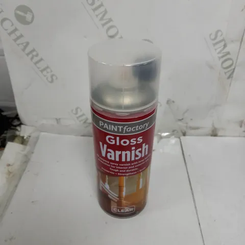 BOXED 400ML SPRAY PAINT CLEAR GLOSS X12