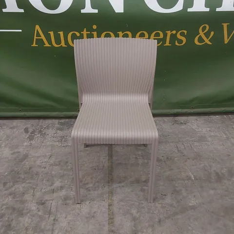 SET OF 4 BRAND NEW DESIGNER OUTDOOR PATIO CHAIRS 