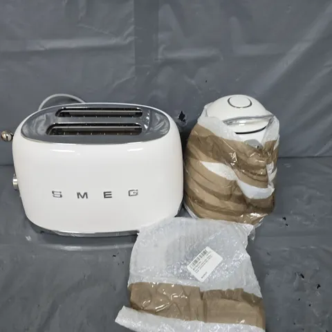 SMEG 2-SLICE TOASTER AND KETTLW