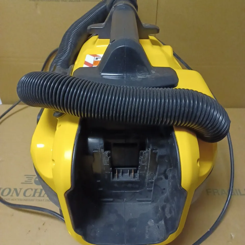 DEWALT DCV584L-GB FLEXVOLT 18V WET/DRY VACUUM (BODY ONLY), 300W, YELLOW