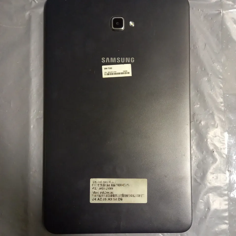 SAMSUNG GALAXY TAB A 10.1 SM-T580 IN BLACK 16GB