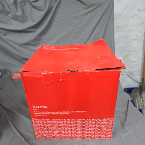 KLARSTEIN ARABICA ESPRESSO MAKER – BOXED