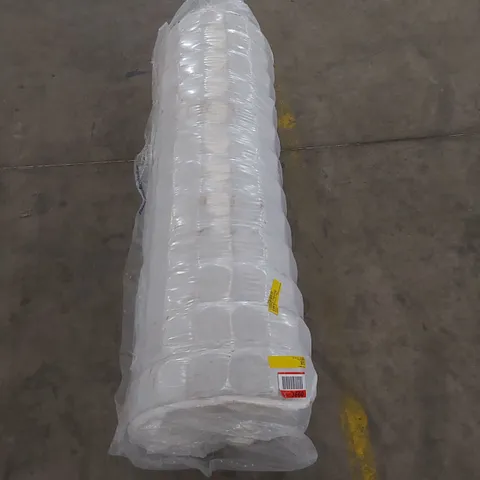 QUALITY BAGGED AND ROLLED 4'6" DOUBLE SERENITY HYBRID COIL AND MEMORY FOAM MATTRESS
