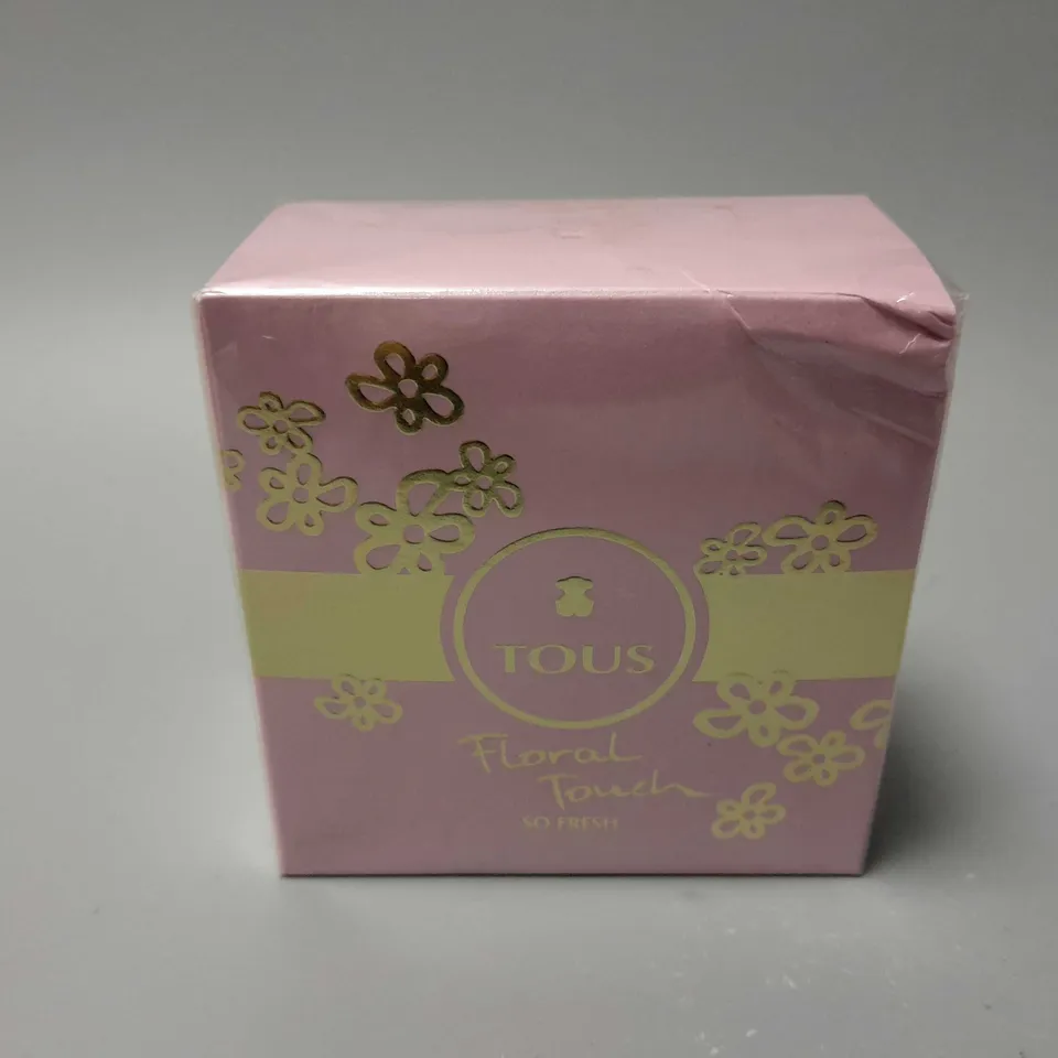 BOXED AND SEALED TOUS FLORAL TOUCH SO FRESH EAU DE PARFUM (100ml)