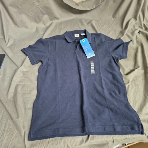 LEVI'S POLO SHIRT – NAVY, MEN'S, SIZE M (STANDARD FIT)