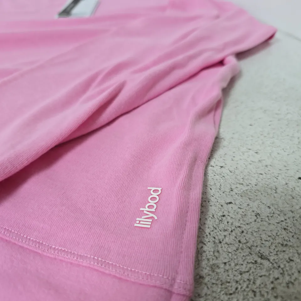 LILYBOD SHELBY SWEAT PINK SWEATSHIRT – UK M