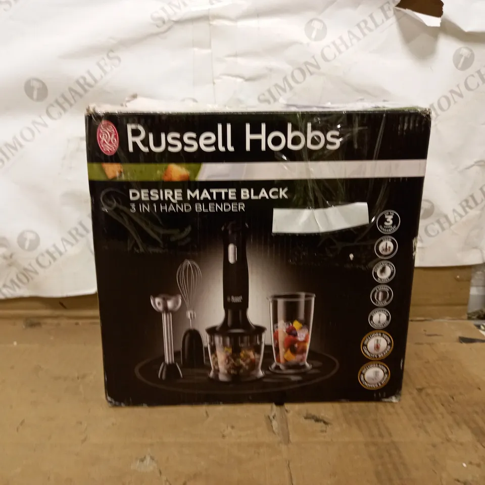 RUSSELL HOBBS DESIRE HAND BLENDER 