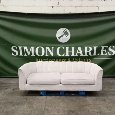 GUILD FABRIC 3 SEATER SOFA - IVORY