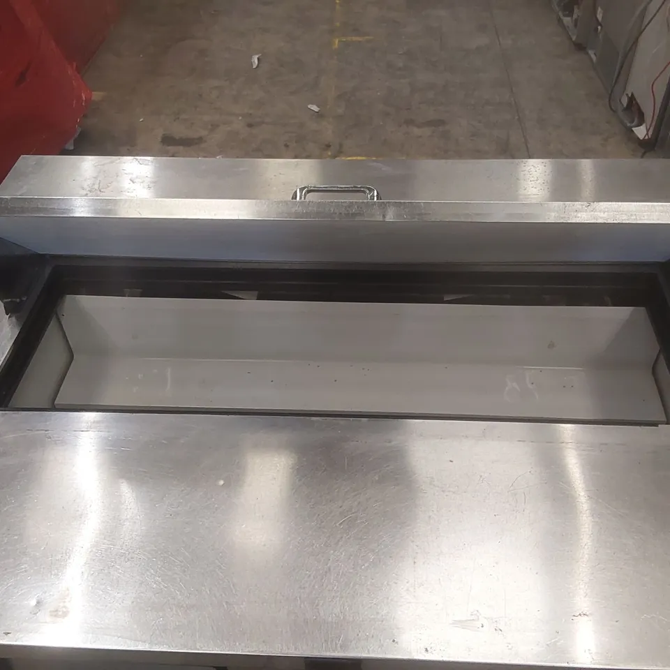 TRUE 2-DOOR COMMERCIAL PREP TABLE REFRIGERATOR