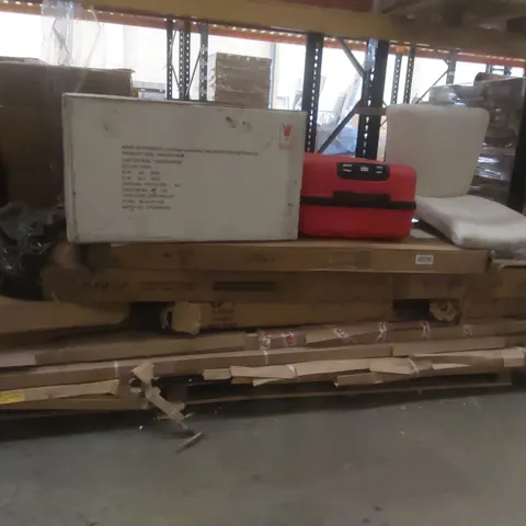 PALLET CONTAINING A LARGE QUANTITY OF ASSORTED FURNITURE PARTS ECT