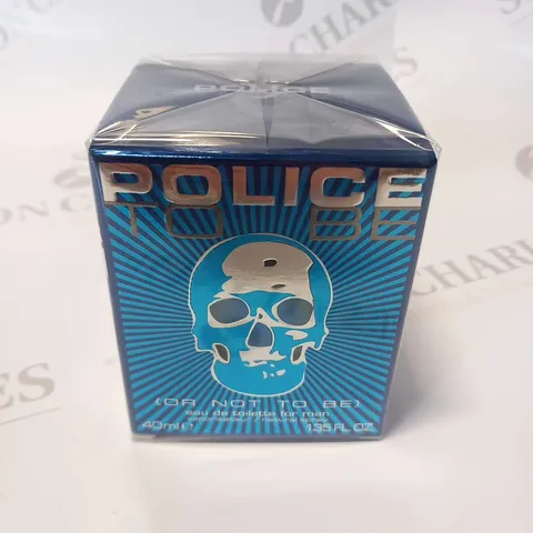 BOXED AND SEALED POLICE TO BE EAU DE TOILETTE 125ML