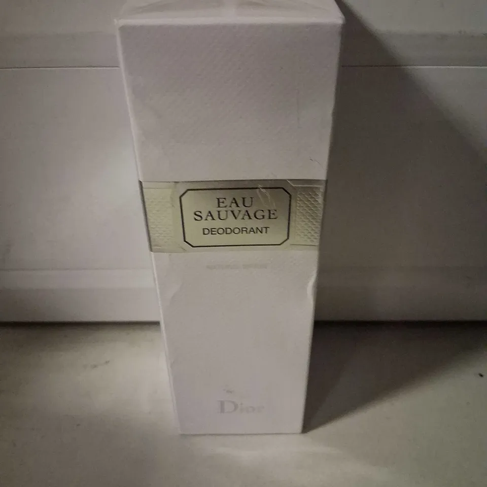 BOXED AND SEALED DIOR EAU SAUVAGE DEODORANT 150ML