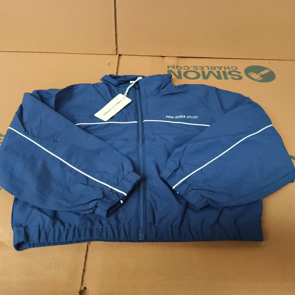 PINK SODA SPORT KIDS' NAVY JACKET - SIZE 10/11 YEARS