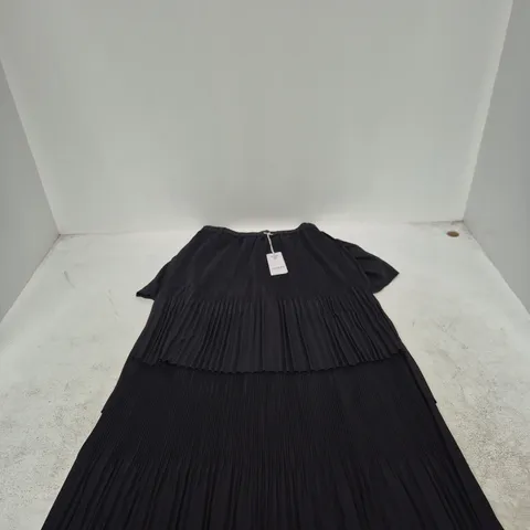 GUESS BLACK PLEATED DRESS – WOMEN'S, SIZE M/M