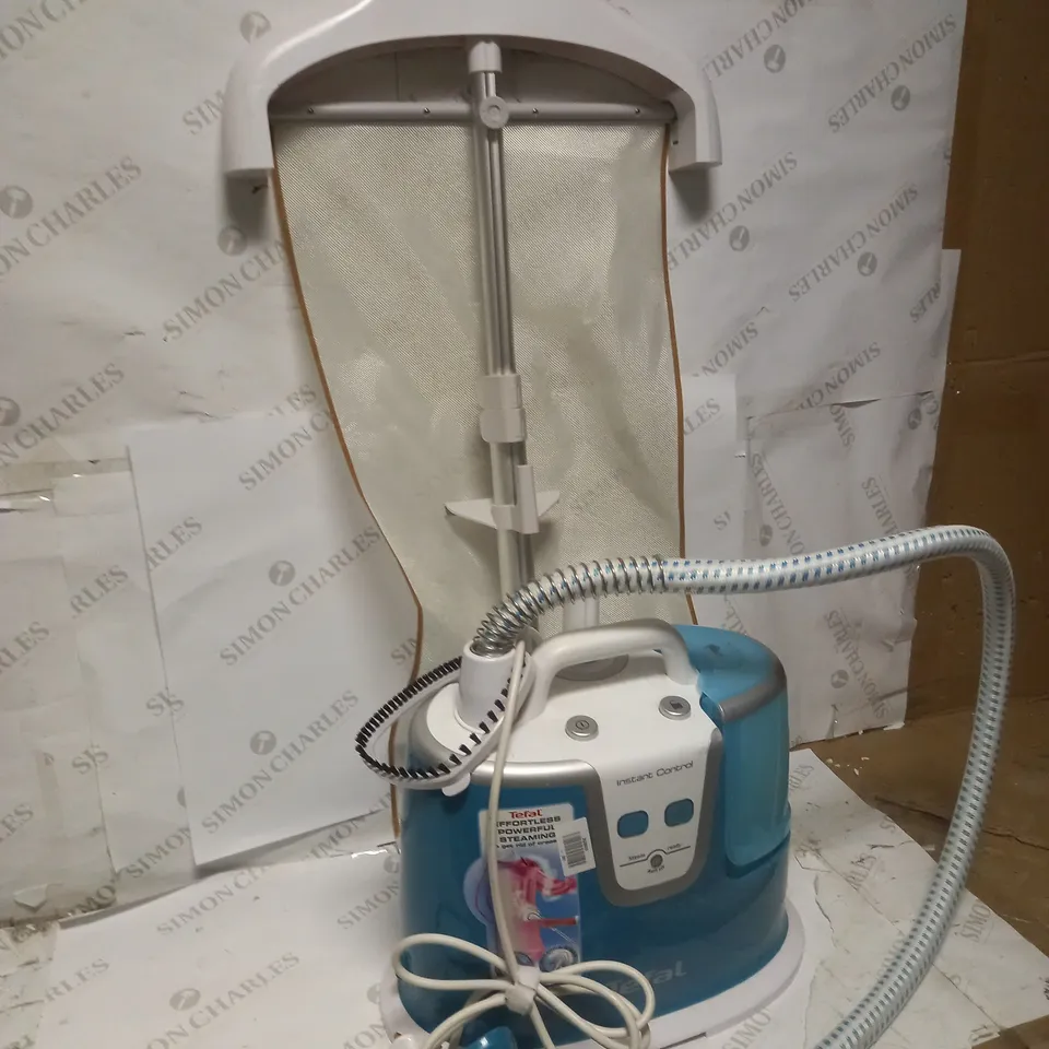 TEFAL INSTANT CONTROL UPRIGHT GARMENT STEAMER, TURQUOISE