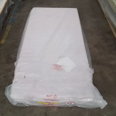 QUALITY BAGGED KLAZ WHITE NOISE FOAM MATTRESS - 90CM SINGLE