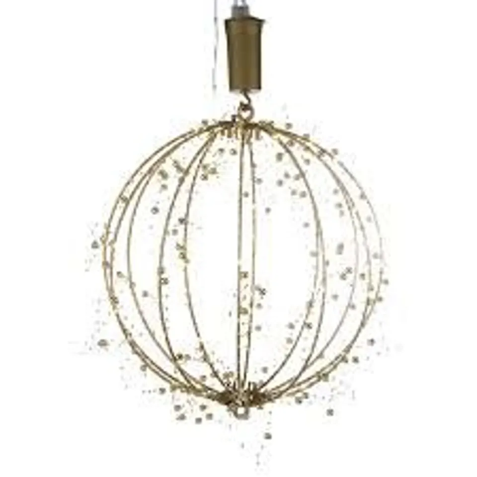 OUTLET SARA DAVIES 30CM PRE LIT BEADED SPHERE