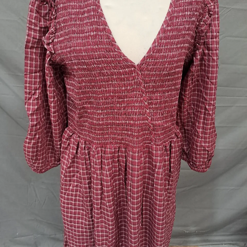 GREAT PLAINS LONDON DRESS IN RED UK SIZE 12