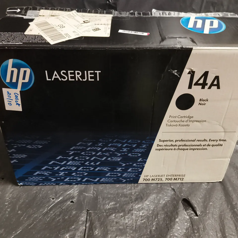 HP LASERJET 14A BLACK PRINT CARTRIDGE CF214A – BOXED