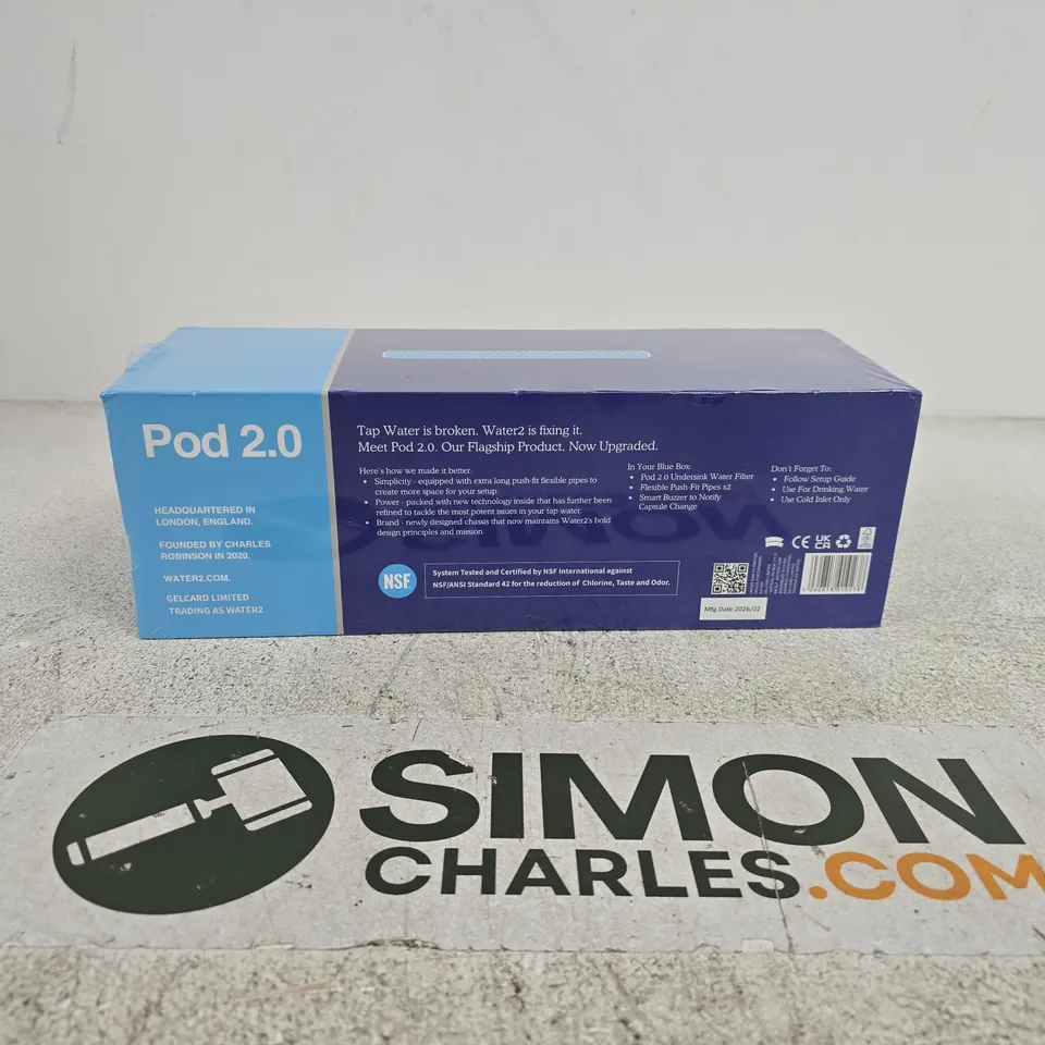 WATER2 POD 2.0 FILTER BOXED (WATER2) SEALED