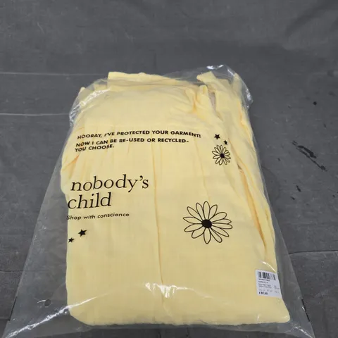 BAGGED NOBODYS CHILD SLEEVELESS CHARLIE MIDAXI DRESS - SIZE 12