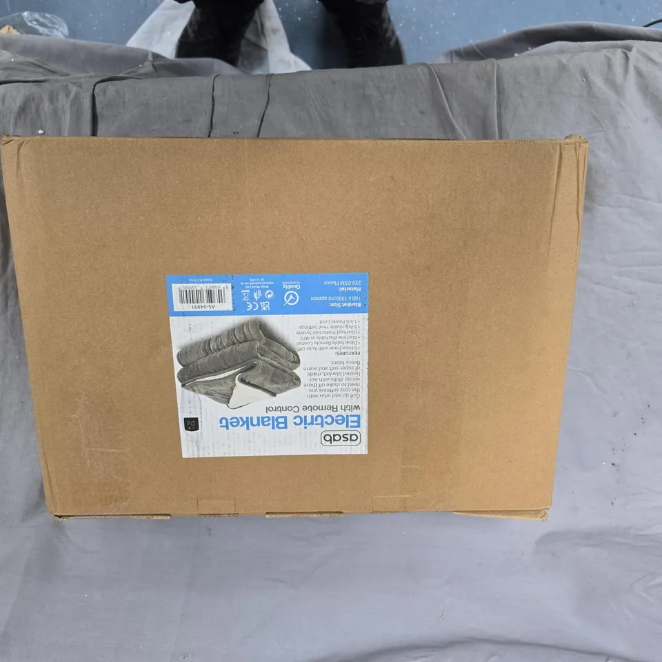 ELECTRIC BLANKET WITH CONTROLLER – BOXED