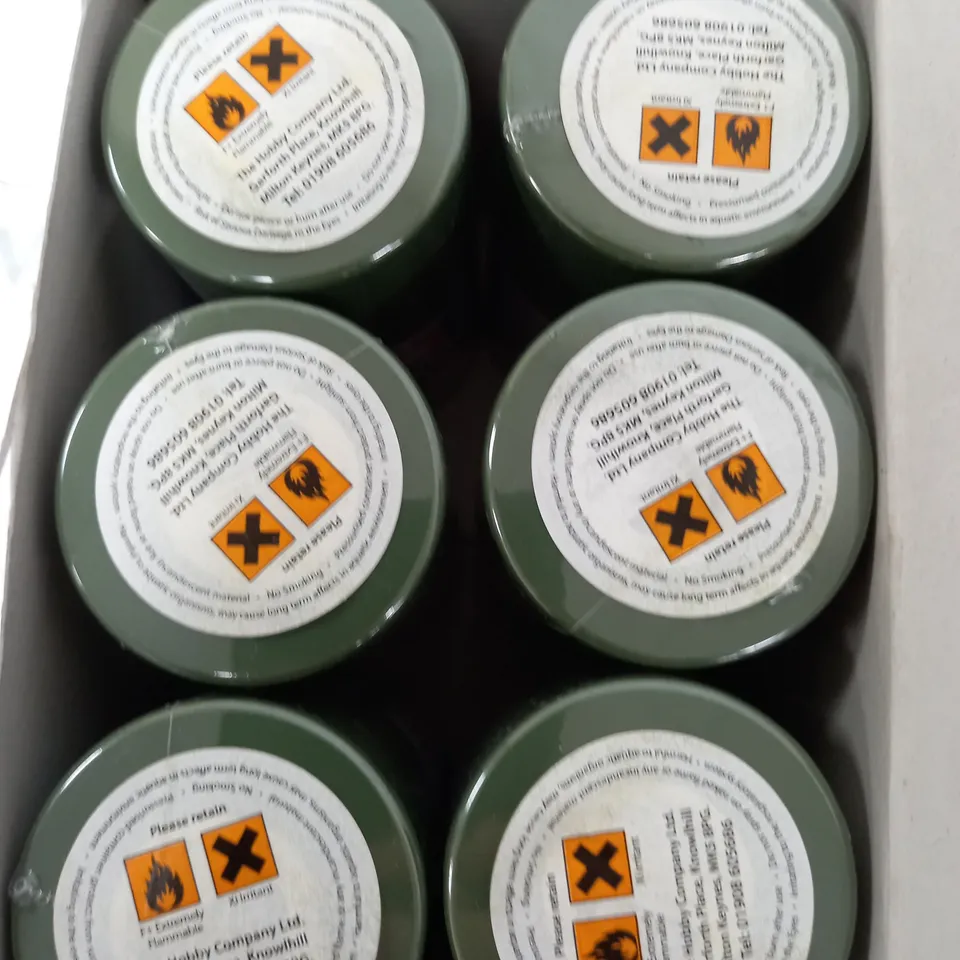 PACK OF 6 TAMIYA 86509 AS-9 DARK GREEN WWII ROYAL AIR FORCE SPRAY MATT