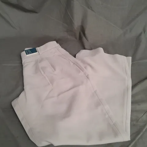 ABERCROMBIE & FITCH PLEAT TROUSERS IN STONE SIZE 27/4R