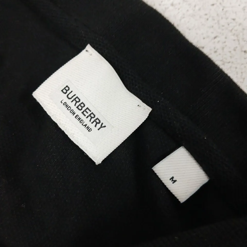 BURBERRY POLO SHIRT – BLACK, UK SIZE M
