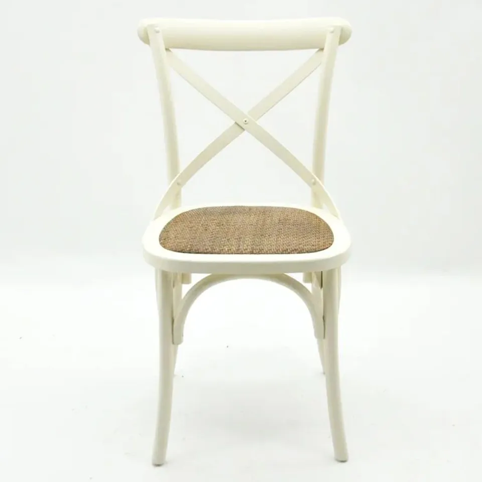 BOXED ARNUFLO CROSS BACK SIDE CHAIR (1 BOX)