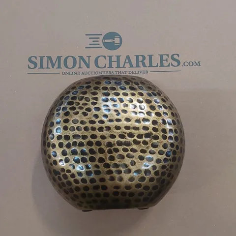 BOXED JULIANA BRASS VASE - SMALL