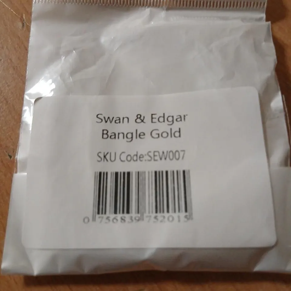 SWAN & EDGAR LONDON GOLD BANGLE