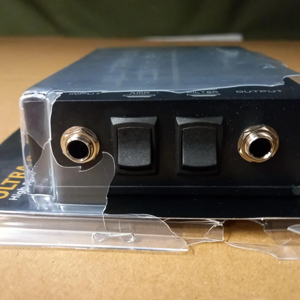 BEHRINGER ULTRA-DI DI600P HIGH PERFORMANCE PASSIVE DI-BOX