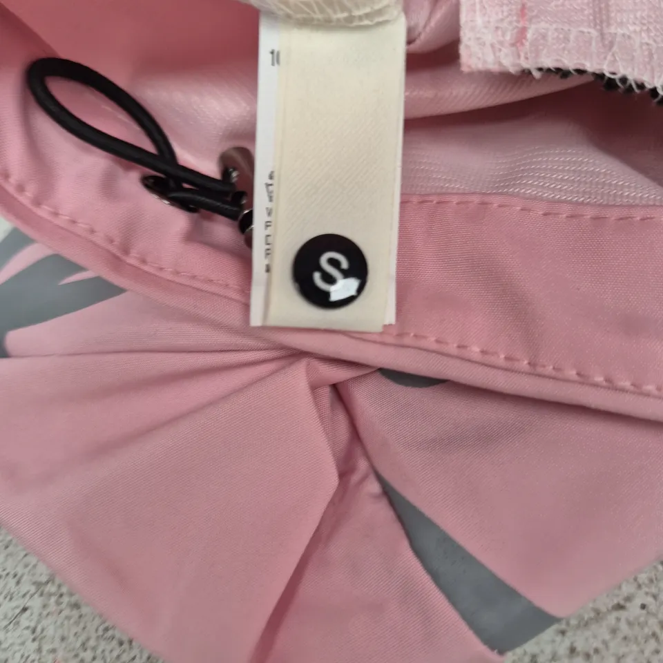 WOMEN'S PINK WINDBREAKER JACKET – UK SIZE 10