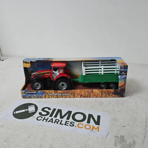 TRACTOR AND TRAILER TOY VEHICLE – BOXED (AGE 3+)