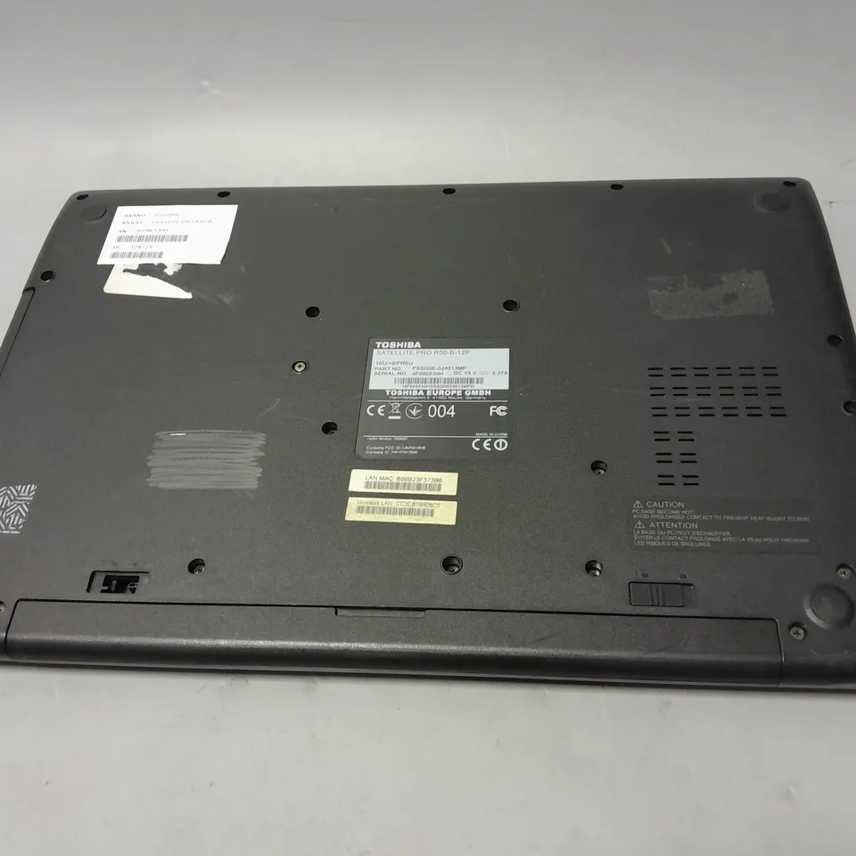 TOSHIBA SATELLITE PRO R50-B 15 INCH I3-4005U 1.70GHZ