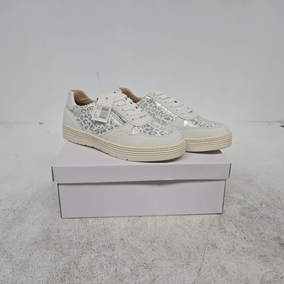 SHOES BY EMMA OSPREY TRAINERS WHITE UK 6 BOXED