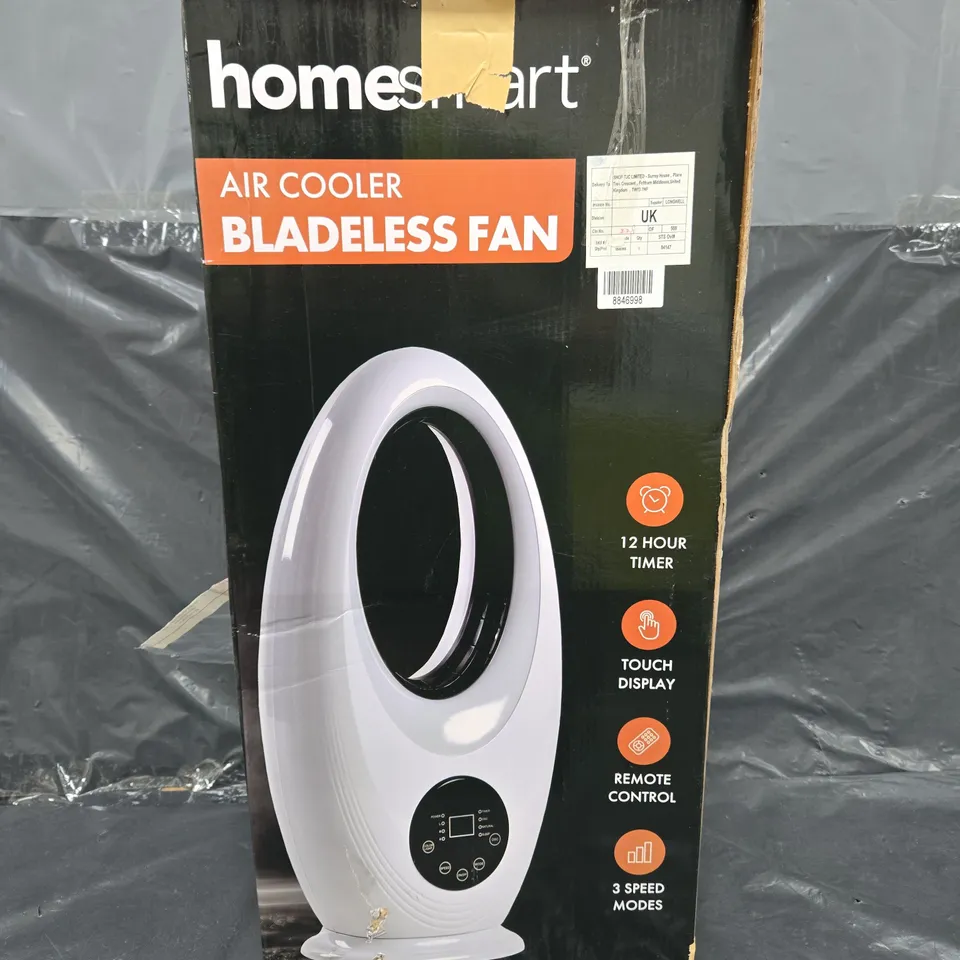 BOXED HOME SMART AIR COOLER BLADELESS FAN 