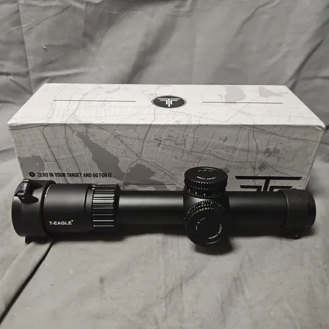 BOXED T-EAGLE RIFLESCOPE 1.2-6X24 IR