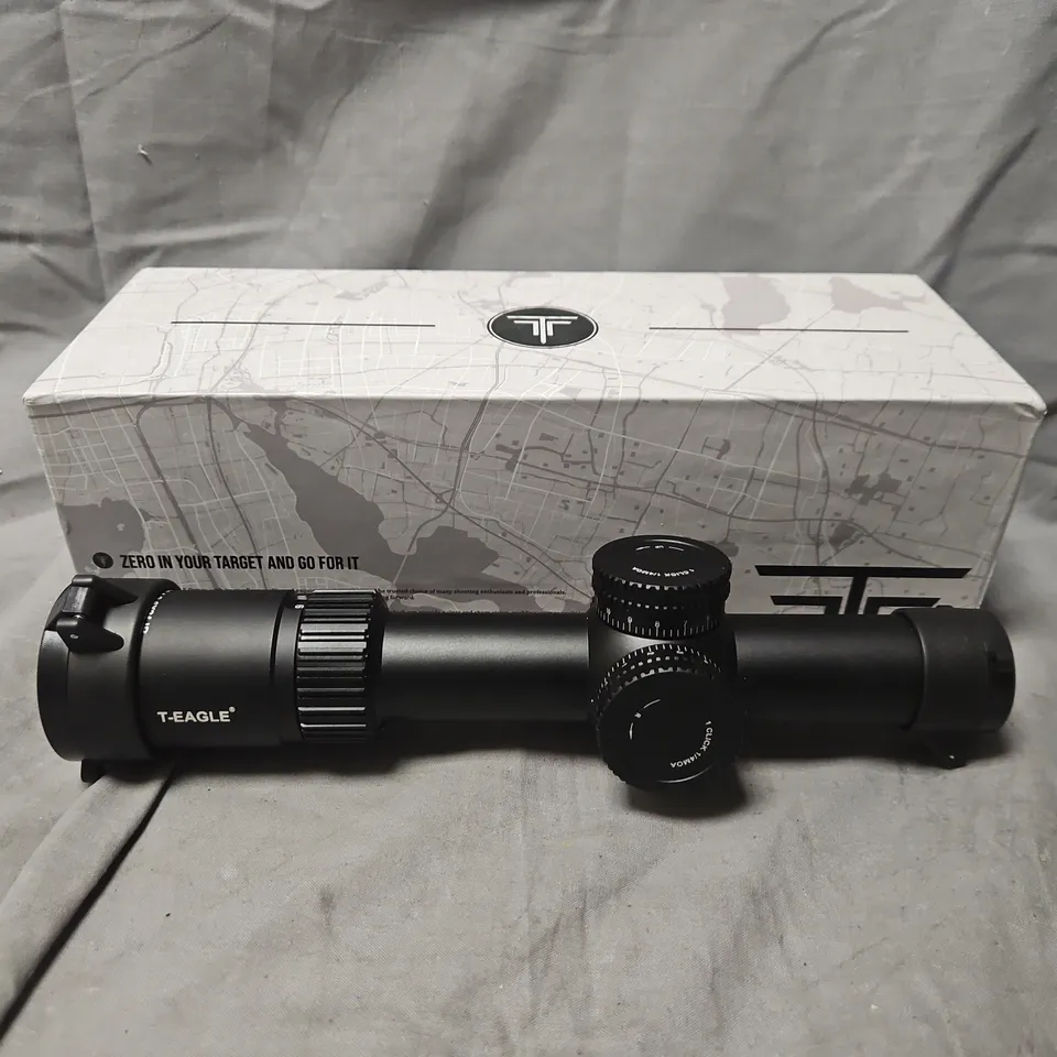BOXED T-EAGLE RIFLESCOPE 1.2-6X24 IR