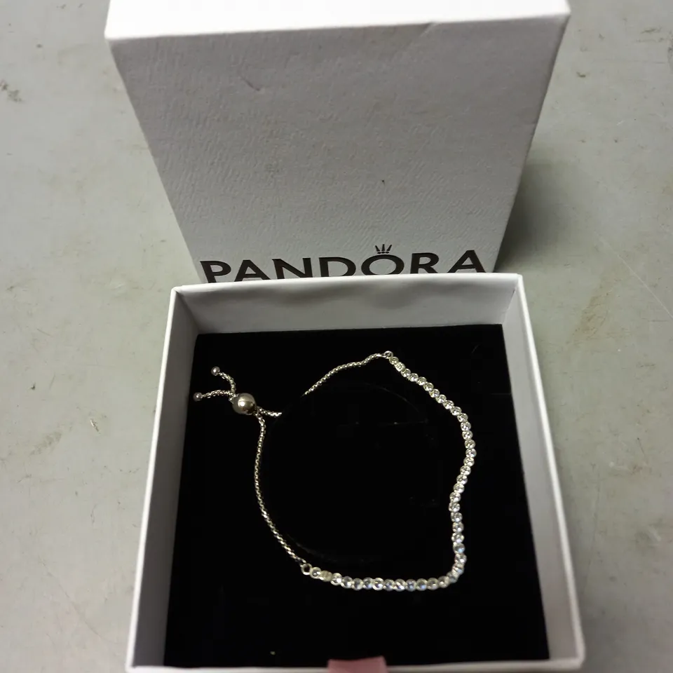 BOXED PANDORA SPARKLING TENNIS BRACELET