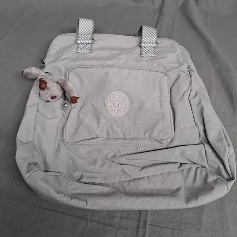 KIPLING CRAVALA TOTE BAG IN LIGHT GREY
