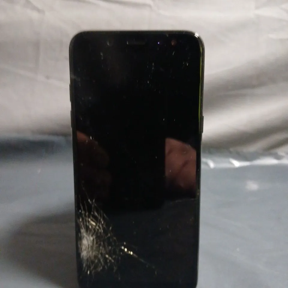 SAMSUNG GALAXY A6 (2018) SMARTPHONE – BLACK – CRACKED SCREEN