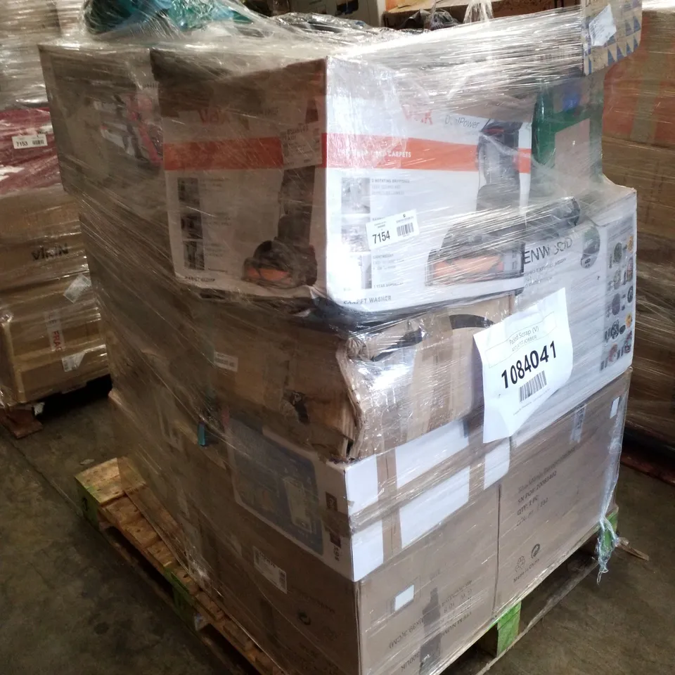 PALLET OF APPROXIMATELY 22 UNPROCESSED RAW RETURN HOUSEHOLD AND ELECTRICAL GOODS TO INCLUDE;