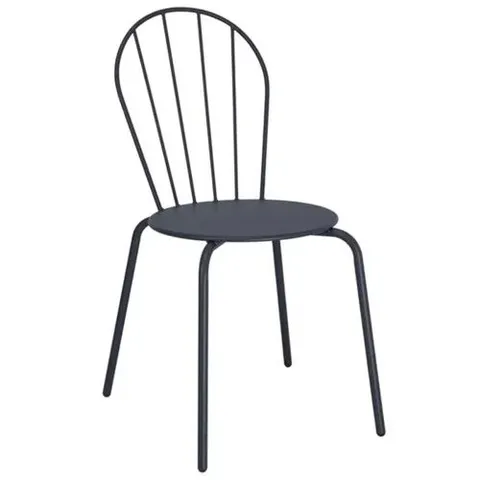 BOXED BOLERO ADELINE SIDE CHAIRS SLATE BLUE (PACK OF