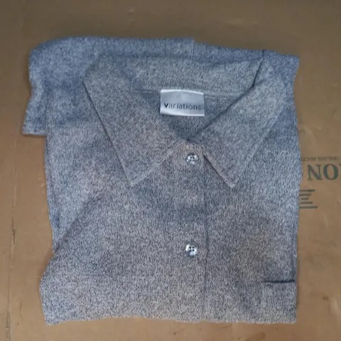 VARIATIONS OVERSHIRT IN GREY SIZE 22