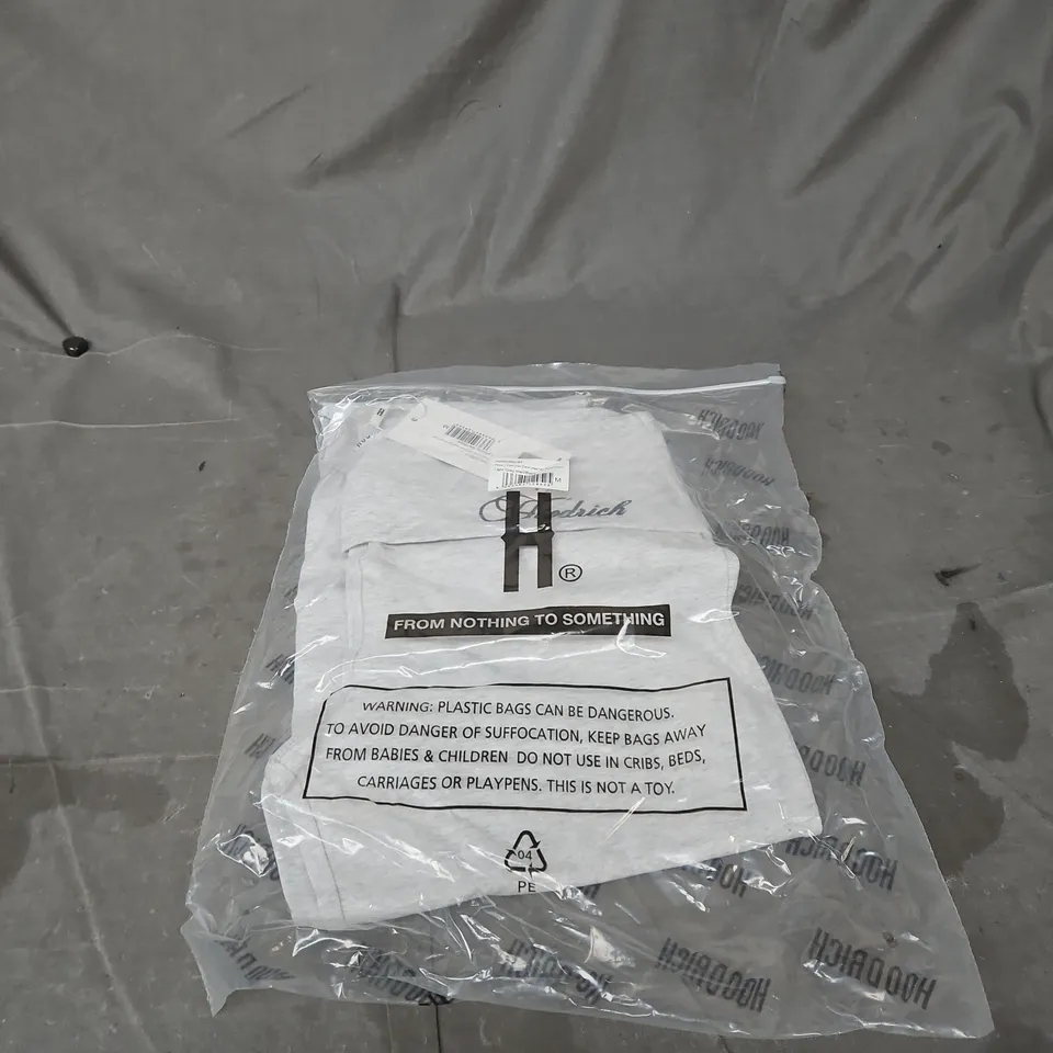 BAGGED HOODRICH POISE FOLD OVER FLARE LEGGINGS LIGHT GREY MARL/BLACK MEDIUM