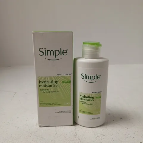BOXED SIMPLE HYDRATING MOISTURISER (125ML)
